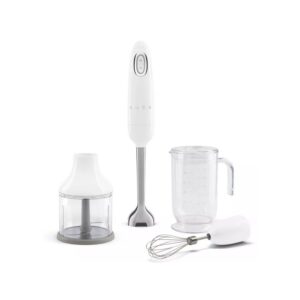 Mixeur plongeant SMEG HBF03WHEU blanc