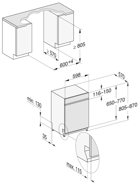 Lave-vaisselle MIELE G5811SCi inox – Image 2
