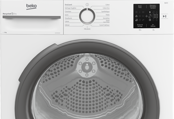 Clothes dryer BEKO D3H19302W - Image 3