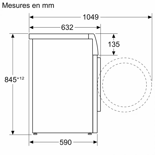 Lave-linge BOSCH WAN2827UFR – Image 11