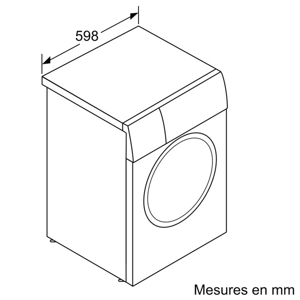 Lave-linge BOSCH WAN2827UFR – Image 10