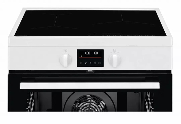 Cuisinière à induction ELECTROLUX LKI64890CW blanc – Image 3