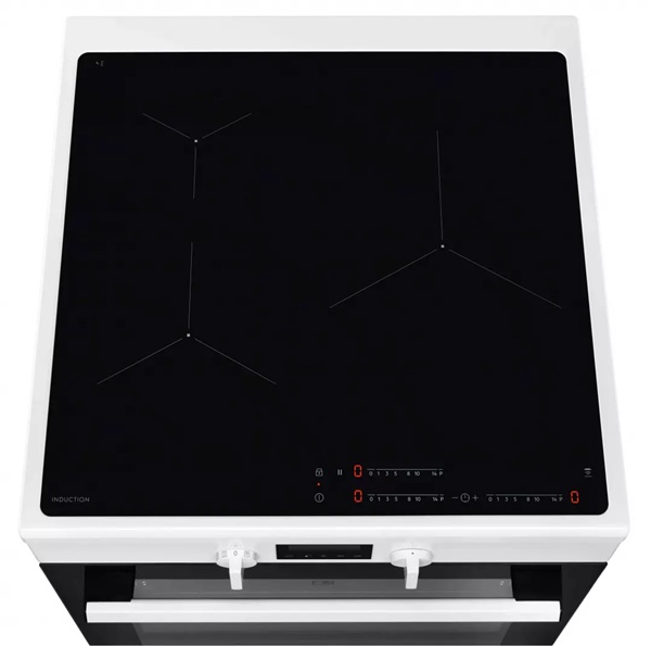 Cuisinière à induction ELECTROLUX LKI64890CW blanc – Image 4
