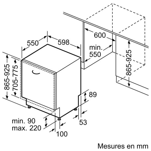 Lave-vaisselle BOSCH SBV26AX01F – Image 8