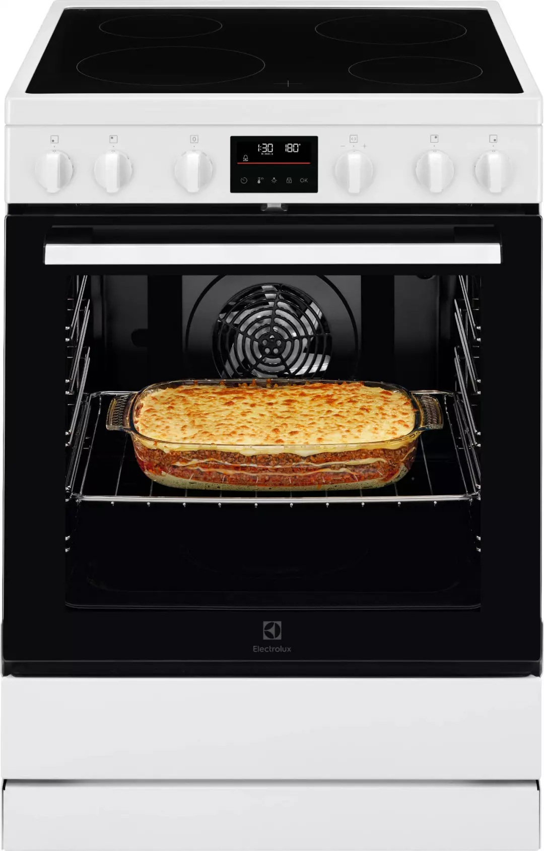 Cuisinière vitrocéramique Electrolux