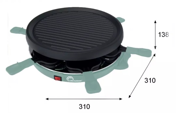 Raclette LITTLE BALANCE 8948 - Image 2