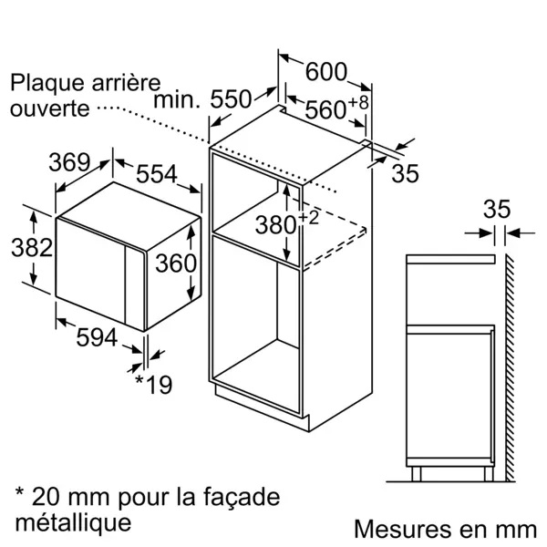 Built-in microwave BOSCH BFL553MS0 - Image 8