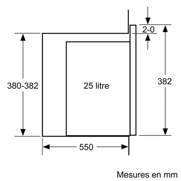 Built-in microwave BOSCH BFL553MS0 - Image 4