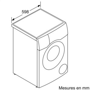 Lave-linge séchant BOSCH WNC254A0FR – Image 7