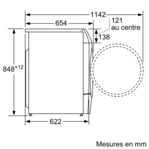 Lave-linge séchant BOSCH WNC254A0FR – Image 8
